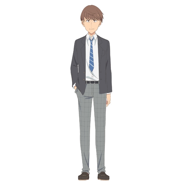 岩田嗣人（CV：遊佐浩二）。演劇部の脚本担当。瑛二の同級生で「つーちゃん」という愛称で呼ばれている。脚本を書くだけでなく、怪談話をするのも得意。 (c)斉藤ゆう／小学館／疑似ハーレム製作委員会