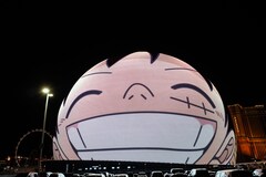 「ONE PIECE」麦わらの一味がラスベガスの球体型アリーナ外壁をジャック