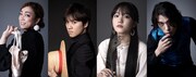 左から本郷理華、宇野昌磨、本田真凜、無良崇人。