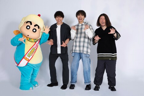 野原しんのすけとMy Hair is Bad。