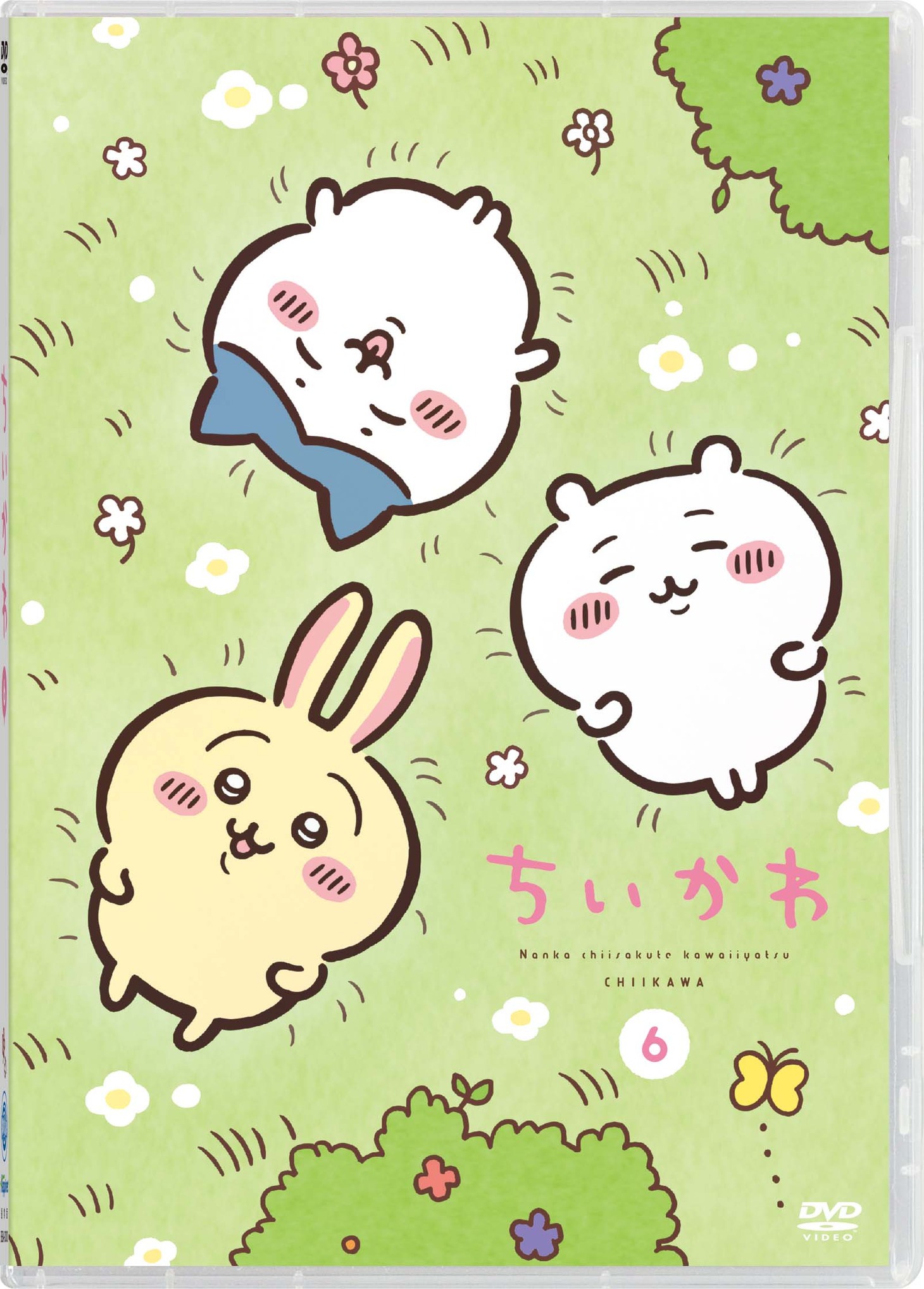 アニメ「ちいかわ」DVD通常版6巻のジャケット。