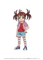 ダイヤ。サバイバルの天才。元気いっぱいで怪力の持ち主。ふだんはおだてに弱いお調子者だが、弟思いでやさしい一面もある。好奇心旺盛で、何が起きても諦めずに立ち向かっていく。