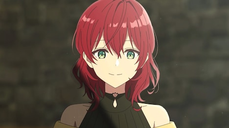 TVアニメ「魔導具師ダリヤはうつむかない」第2弾PVの場面カット。