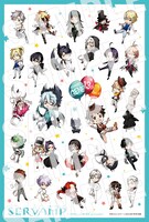 「SERVAMP-サーヴァンプ-」のステッカーシート。