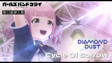 アニメ「ガールズバンドクライ」第11話挿入歌「Cycle Of Sorrow」のサムネイル。