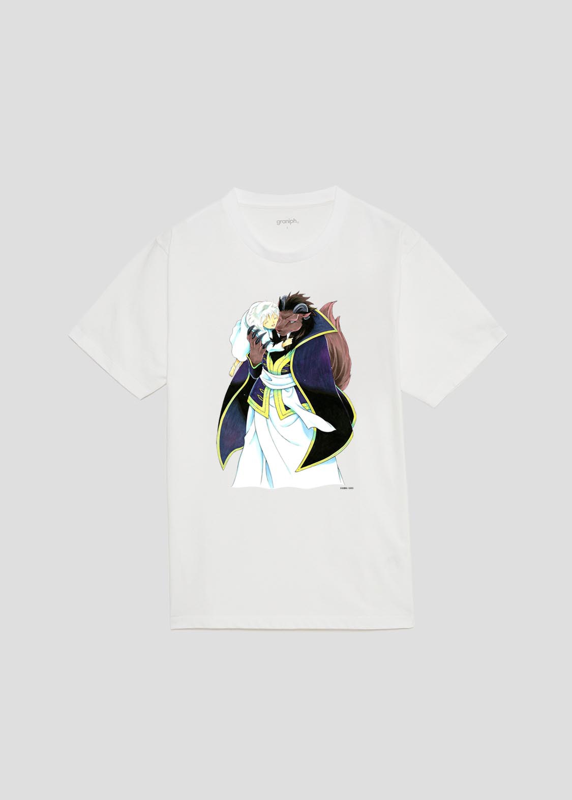 「贄姫と獣の王」のTシャツ。(c)友藤結/白泉社