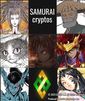 「SAMURAI cryptos」ビジュアル