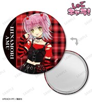 「PEACH-PIT先生 描き下ろし 日奈森あむ ゴスパンクver. 缶ミラー」