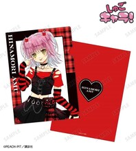 「PEACH-PIT先生 描き下ろし 日奈森あむ ゴスパンクver. クリアファイル」