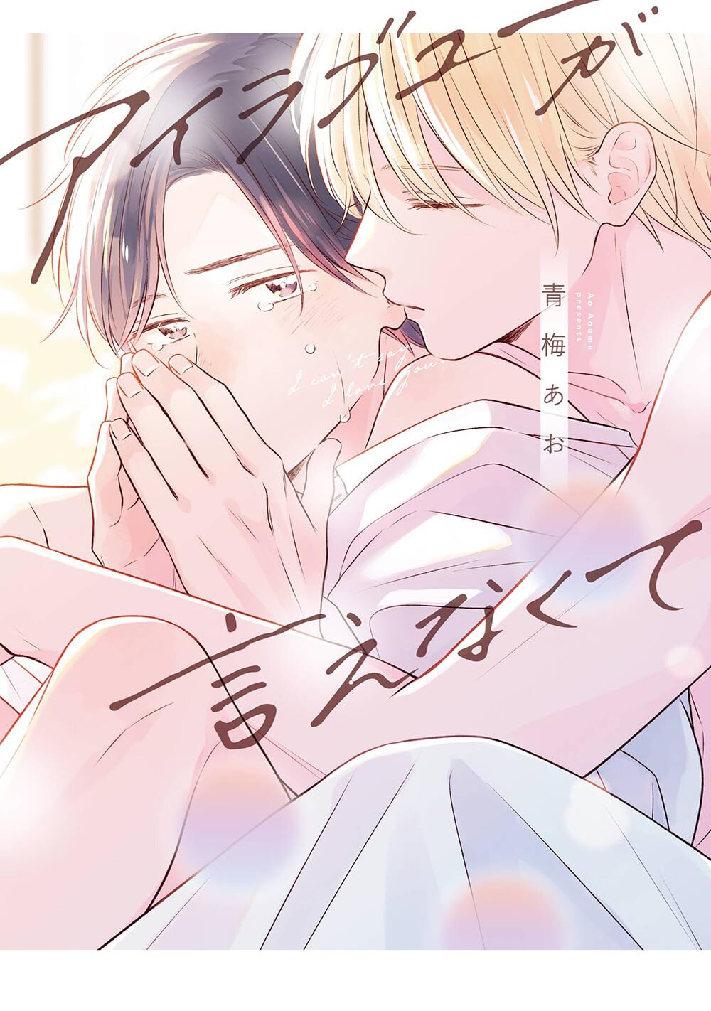 人気芸能人との秘密の関係に悩むサラリーマンのBL「アイラブユーが言えなくて」