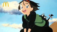 「魔女の宅急便」×日本マクドナルドのコラボCMより。