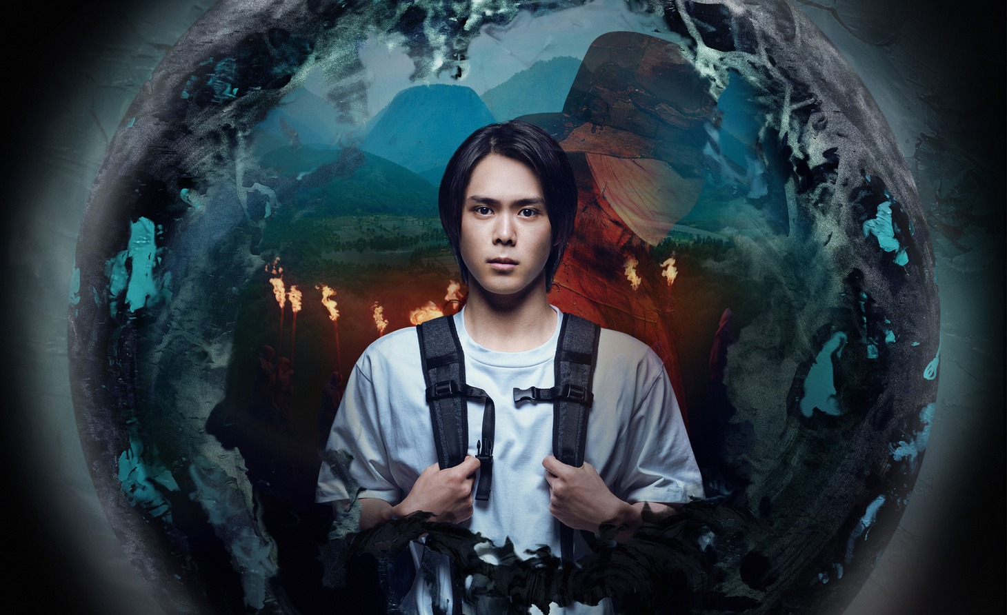 ドラマ「七夕の国」本予告映像より。