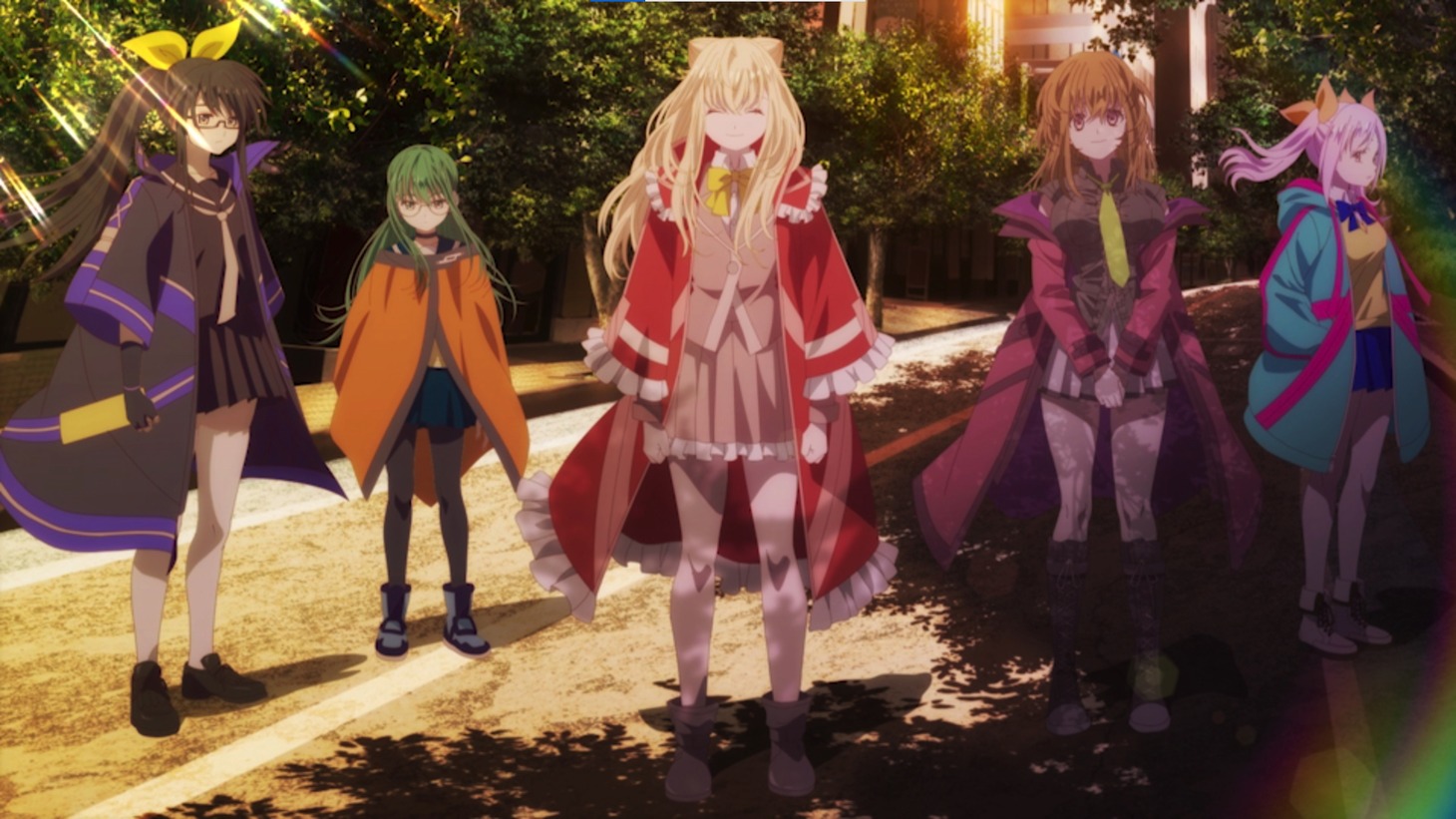 アニメ「もめんたりー・リリィ」メインPVの場面カット。 (c)GoHands／松竹・もめんたりー製作委員会