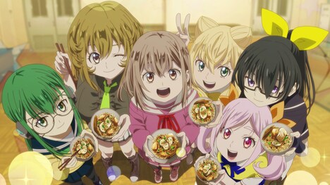 アニメ「もめんたりー・リリィ」メインPVの場面カット。 (c)GoHands／松竹・もめんたりー製作委員会