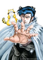 「K2」と「あらいぐまラスカル」のコラボビジュアル。