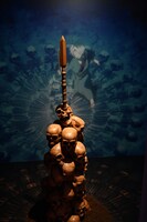 狂骨の依代を再現した立体物。