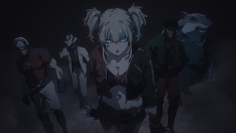 TVアニメ「異世界スーサイド・スクワッド」オープニング映像より。