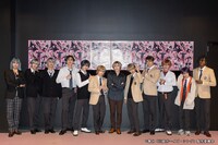 「舞台『川越ボーイズ・シング』-喝采のクワイア-」囲み取材にて。