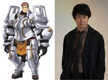 左からアンセム・スマート、杉田智和。 (c)槻影・チーコ／マイクロマガジン社／「嘆きの亡霊」製作委員会