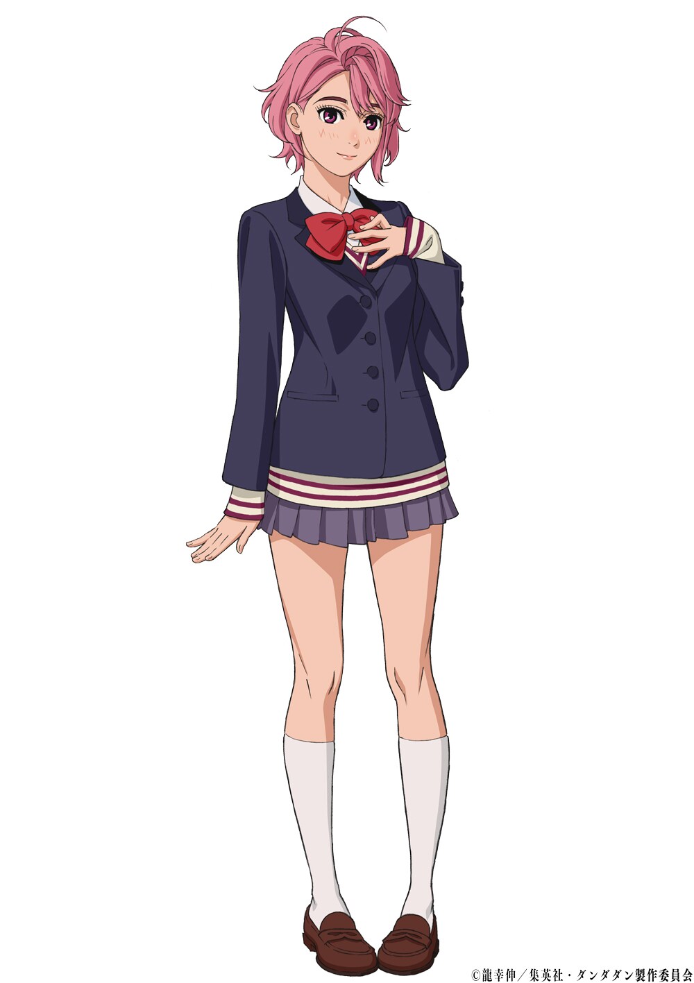 アイラ＜白鳥愛羅＞（CV：佐倉綾音）。校内の人気美少女。“あるもの”を