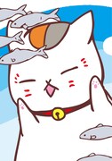 「ニャンコ先生A5クリアファイル 『夏目友人帳』by緑川ゆき」
