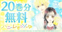 「ハニーレモンソーダ」20巻分無料の告知ビジュアル。 (c)村田真優／集英社