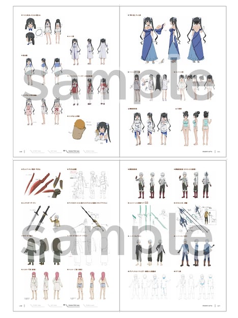 「『ダンジョンに出会いを求めるのは間違っているだろうか』ORARIO ACTA　【オラリオ公式記録】」の中面。