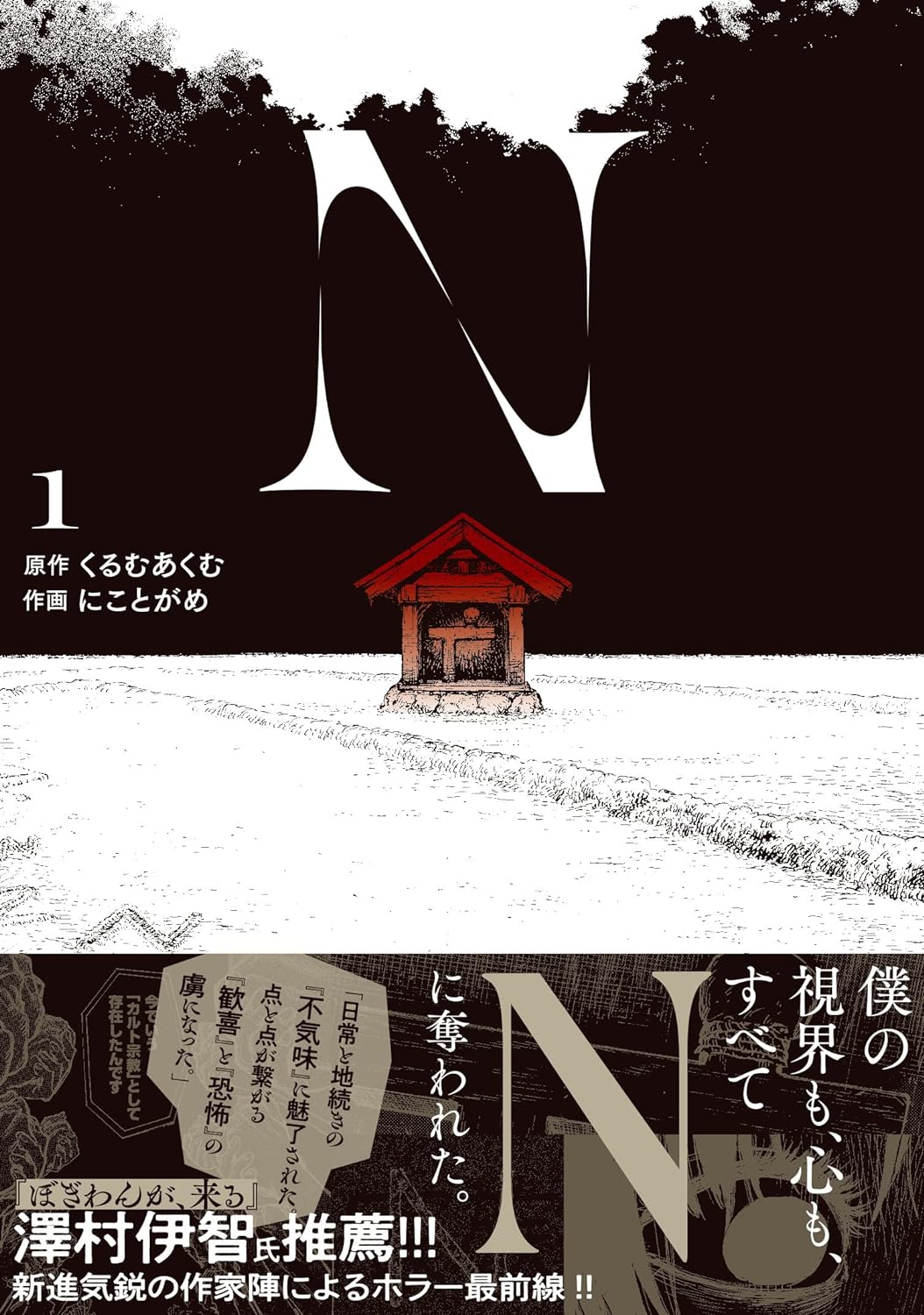 行方不明、殺人事件、死亡事故、現場に共通して残される謎の「N」を追うホラー作品
