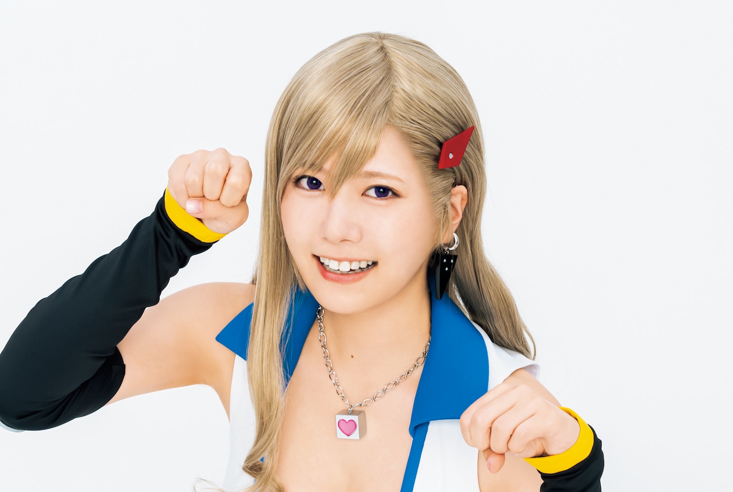東雲うみのレベッカのコスプレ。