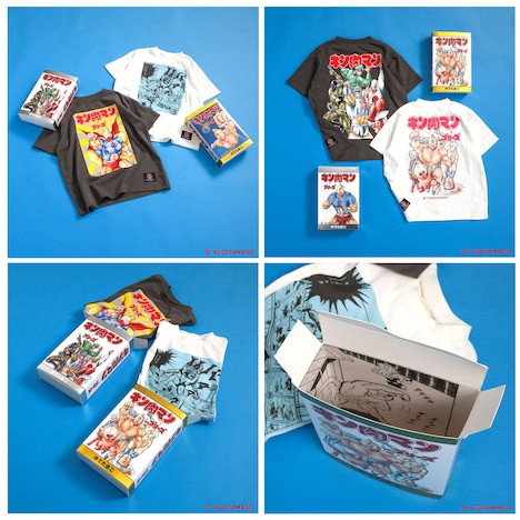 「『キン肉マン』コラボ コミックBOX付きTシャツ」