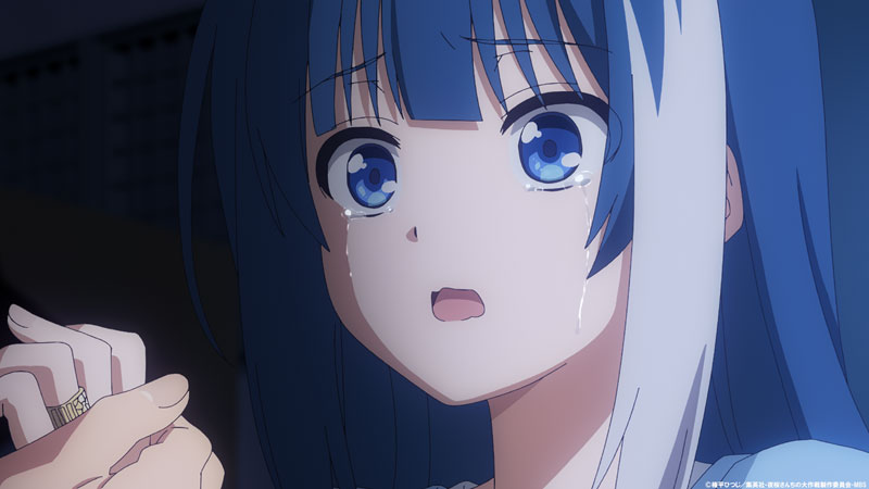 TVアニメ「夜桜さんちの大作戦」第13話の場面カット。