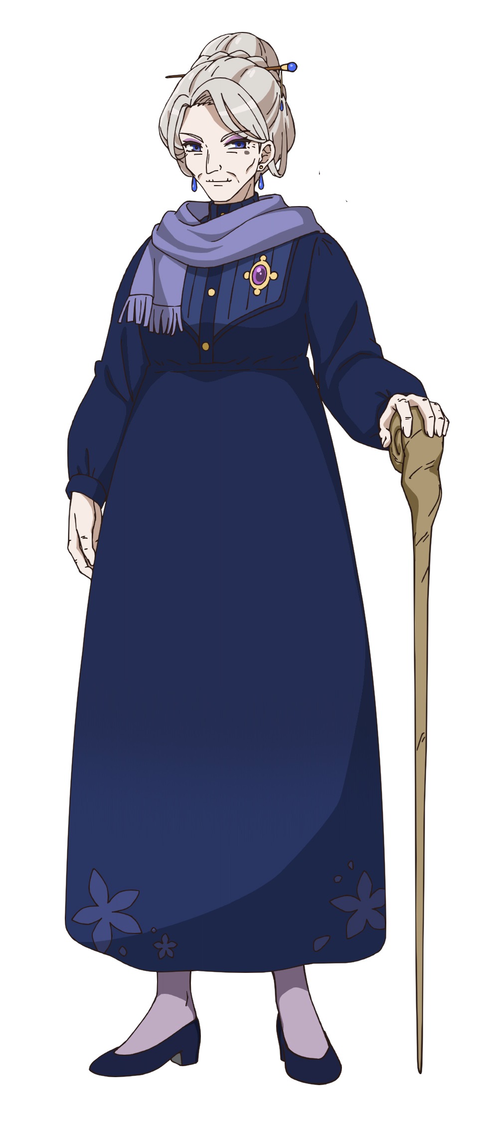 ファウス（CV：榊原良子） (c)坂/KADOKAWA/ある魔女が死ぬまで製作委員会