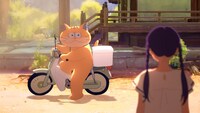 映画「化け猫あんずちゃん」より。