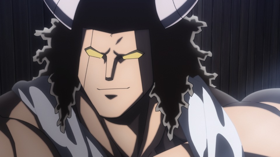 TVアニメ「『キン肉マン』完璧超人始祖編」第0話の場面カット。