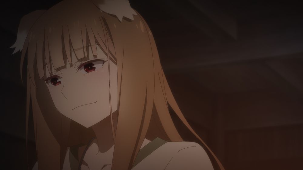 TVアニメ「狼と香辛料 MERCHANT MEETS THE WISE WOLF」第2クール本予告の場面カット。