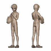 小野田坂道1/1スケールフィギュアの進捗状況。