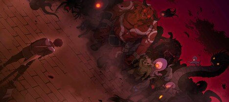 「魔物喰らいの冒険者～俺だけ魔物を喰らって強くなる～」より。