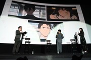 TVアニメ「小市民シリーズ」先行上映会の様子。