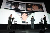 TVアニメ「小市民シリーズ」先行上映会の様子。