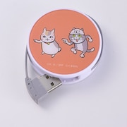 「ラウンドUSBハブ(ニャンコ先生と仕事猫)」 (c)くまみね工房 (c)緑川ゆき・白泉社/「夏目友人帳」製作委員会