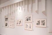 「CLAMP展」より「LOVE」のエリア。