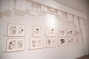 「CLAMP展」より「LOVE」のエリア。