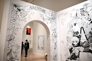 「CLAMP展」より「ADVENTURE」のエリア。