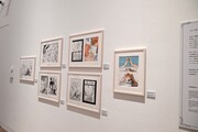「CLAMP展」より「ADVENTURE」のエリア。