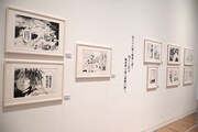 「CLAMP展」より「ADVENTURE」のエリア。