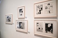 「CLAMP展」より「PHRASE」のエリア。