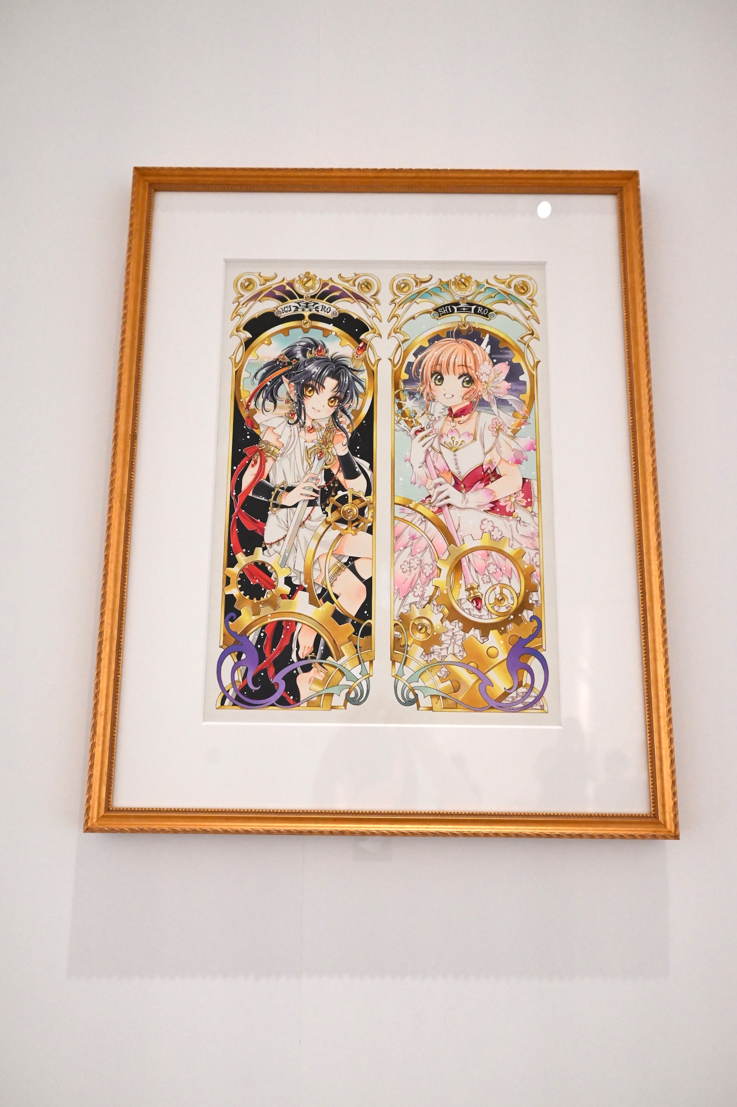 「CLAMP展」より「DREAM」のエリア。