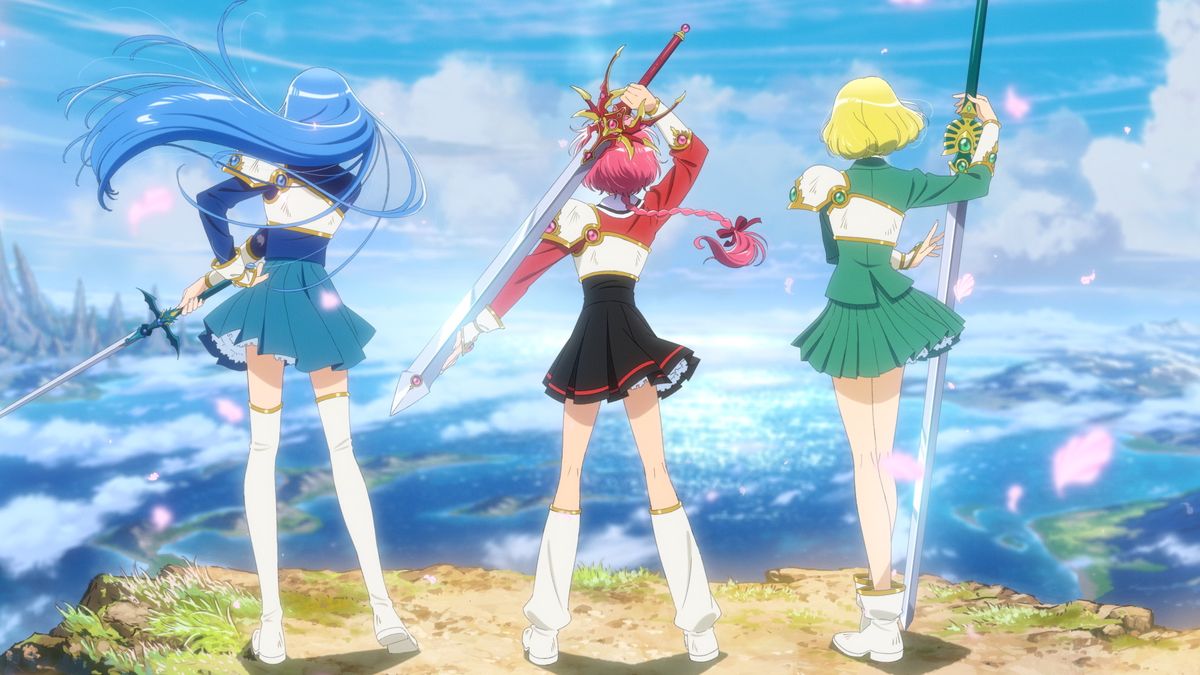 「魔法騎士レイアース」新アニメ化決定PVより。
