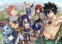 「FAIRY TAIL」読み切りのイラスト。