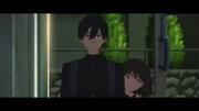 TVアニメ「小市民シリーズ」第1話「羊の着ぐるみ」の場面カット。